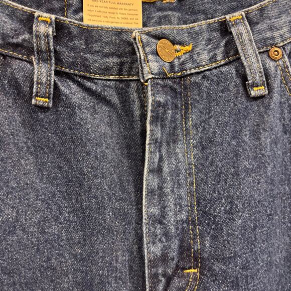 Y2K retro dark wash mom jeans, high waisted, size 12, NWT - Picture 5 of 9